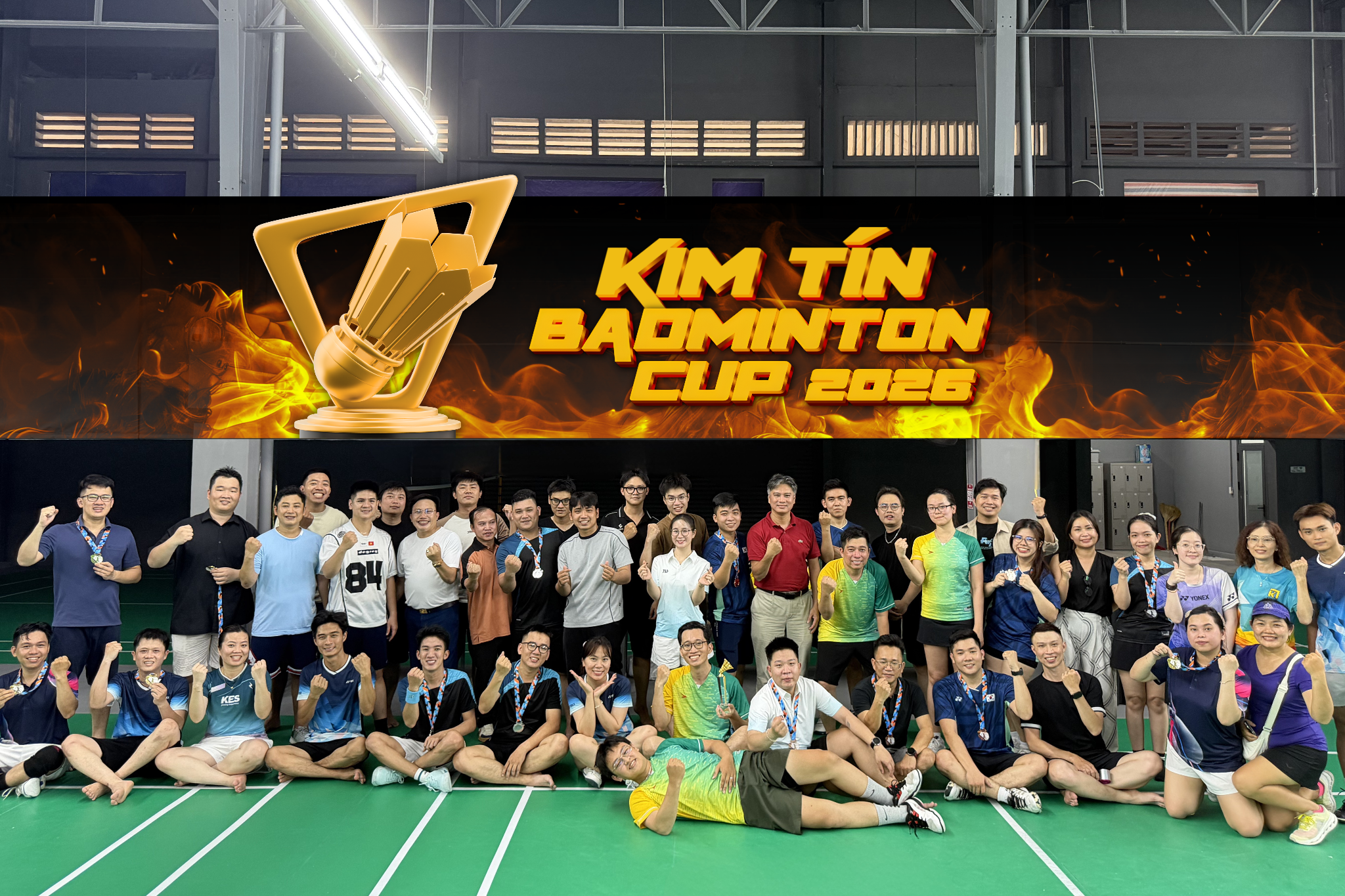 Kim Tín Badminton Cup 2026 - Kiến tạo sức mạnh kết nối